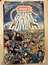 WHAM-O Giant Comics world's largest comic 1967 original picture