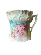 Antique RS Prussia Germany Hand Painted Floral Embossed Ladies Tea Cup picture