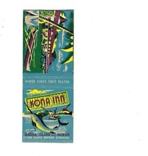 c1940s Kona Inn Kailua Hawaii Island HI Matchbook Cover picture