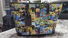 Disney Parks Dooney & Bourke Epcot Food and Wine Shopper Tote Bag Purse 2016 picture