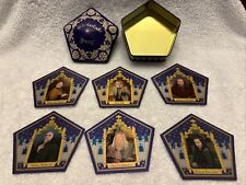 Harry Potter Honeydukes Chocolate Frog 2x Lot -1 Cards Tin Case + 1 Regular picture