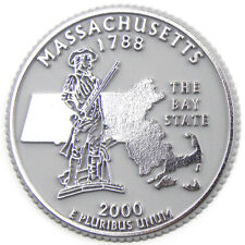 Massachusetts State Quarter Magnet by Classic Magnets picture