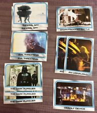 Vintage Lot Of 14 Topps Star Wars 1980 Empire Strikes Back Cards-THE DARK SIDE picture