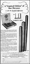 1955 Dunhill fine Havana cigars variety box vintage photo print ad ads44 picture