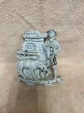 ANTIQUE 1800’s Grafenthal DEP Unger Schneider & Co Boy & Donkey Vase picture