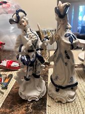 George and Martha Washington porcelain figurines  picture