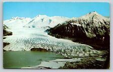 ALASKA Mendenhall Glacier near Juneau Ak Postcard picture
