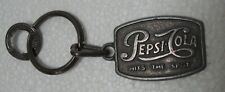 VTG  Brass Key Ring  * PEPSI-COLA * Hits The Spot  RARE w Manufacturer's # Tag picture