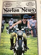 Norton Motorcycles News 1990 USA Owners Shop Ads Rally Wisconsin Jill Bluemel picture
