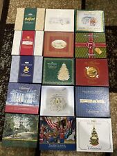 New Lot Of  15 White House Historical Association Christmas Ornaments 2001-2015 picture