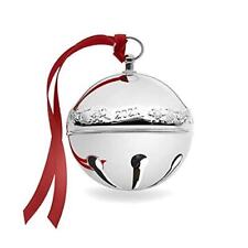 Wallace 51st Edition 2021 Silver Plated Sleigh Bell Ornament, Silver for picture