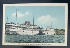 CANADA-S.S. SOUTH AMERICAN AND NORTH AMERICAN, MIDLAND-POST CARD-UNUSED-J214 picture