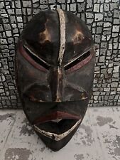 Vintage Wooden African Mask Hand-Carved picture