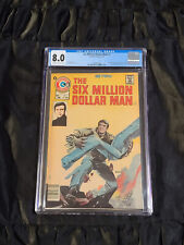 Charlton Comics 1976 Six Million Dollar Man #1 CGC 8.0 Very Fine Steve Austin picture
