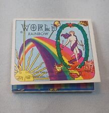 World Rainbow Printed Rolling Papers Vintage 1971 Head Shop Spain Clowns Pride picture