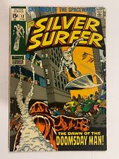 Silver Surfer 13 VF- 1970 Marvel 1st App Doomsday Man John Buscema picture