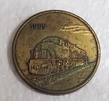 ONE Union Pacific Coin, Safety Through Quality, Trains, Railroad 37 mm Coin picture