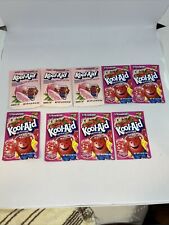 Vintage 1990s Kool Aid Pink Lemonade And Early 2000s Strawberry Kool-Aid Lot (9) picture