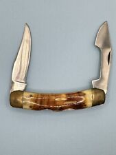 Vintage Old Smoky Stag Knife Made In Pakistan picture