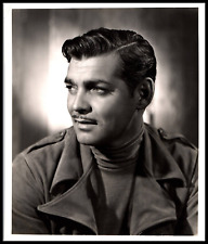 CLARK GABLE Handsome PORTRAIT 1940s ACTOR MGM ORIG DBW HOLLYWOOD PHOTO 683 picture