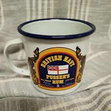 British Navy Pusser's Rum Enameled Metal Cup, Tortola, British Virgin Islands picture