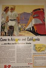 SWIFT ~ 1950 Southern Pacific Railroad Vintage Train Magazine Print Ad picture