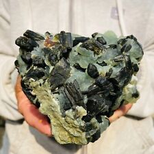 2.5lb Large Natural Green Prehnite Epidote Crystal Rough Mineral Specimen Mali picture