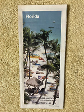 VTG Florida 1986 AAA Road Map picture