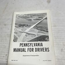 Vintage 1977 Pennsylvania Drivers Manual picture