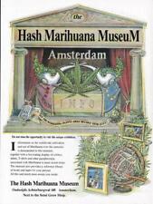 RARE 1993 Hash Marihuana Museum Print-Ad/ Amsterdam picture