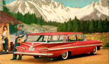 1959 Chevrolet Nomad Station Wagon postcard picture