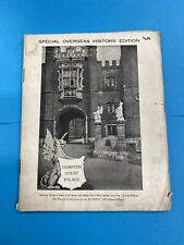 Vintage Hampton Court  Illustrated Booklet 1926 Overseas Visitors England Scarce picture