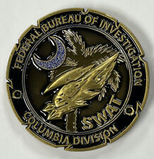 DOJ FBI Columbia SC Division SWAT Challenge Coin picture