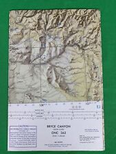 Vintage Bryce Canyon ONC 362 Aeronautical Aviation Chart Map, 2nd Ed 1961 picture