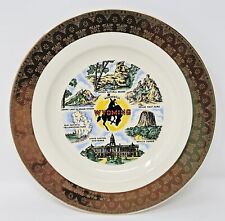 Vintage Wyoming Souvenir Collectible Plate picture