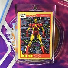 Iron Man - Vintage - #13 - MCU (Marvel Universe) Impel 1991 Official UltraPro picture