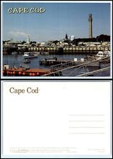 MASSACHUSETTS Jumbo / Giant Size Postcard - Provincetown, Pier, Pilgrim Monument picture