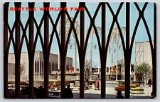 Seattle WA-Washington, The Seattle World's Fair, Vintage 1962 Antique Postcard picture