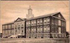 Guilford CT-Connecticut, Guilford High School, Outside, Vintage Postcard picture