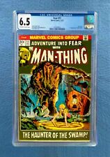 FEAR #11 CGC 6.5 FINE+ OFF-WHITE/WHITE PAGES MARVEL COMICS MAN-THING picture