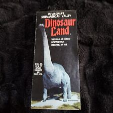 Vintage Dinosaur Land Virginia Brochure 1975 picture