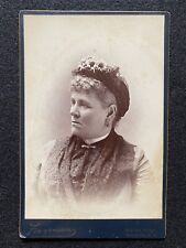 Antique Rochester New York Identified Pretty Woman Cabinet Photo Card picture