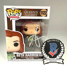 ANYA TAYLOR-JOY SIGNED AUTOGRAPH FUNKO POP THE QUEEN'S GAMBIT 1122 BECKETT BAS picture