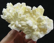 12.8cm 355g rare flowery Citrine/yellow Quartz crystal specimen,China picture