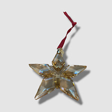 $90 Swarovski Gold Annual Edition 3D Ornament Set picture