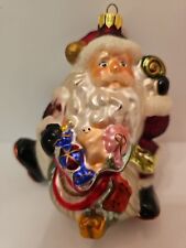 2003 Fitz And Floyd Holiday Treasures Santa Ornament - Rare picture