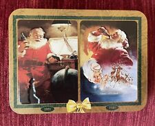 Vintage 1997 Coca-Cola Playing Cards In Tin - Santa Claus Nostalgia Sealed Decks picture