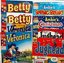 8 Comic Book Lot - Jughead (1972) Archie (1995) Veronica (1995) Betty (1993) AA1 picture