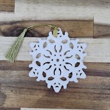 Lenox Annual 2018 Snow Fantasies Snowflake Christmas Tree Ornament  picture