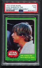 PSA 1977 Star Wars #248 LUKE SUSPECTS THE WORST ABOUT HIS FAMILY PSA 7 NM picture